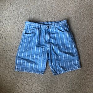 Men's Retro Striped Wrangler Shorts